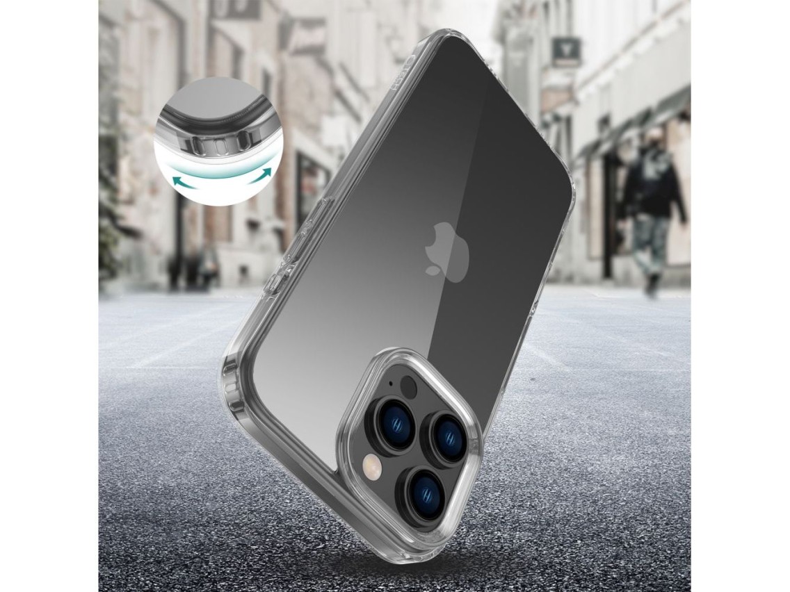 Tech-Protect FlexAir Hybrid iPhone 16 Pro Max Case - Clear