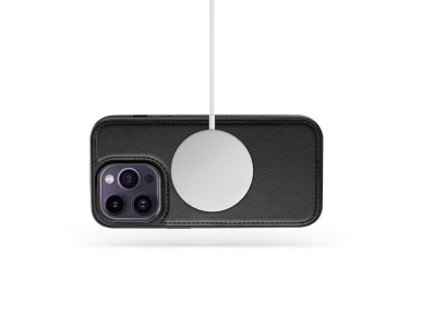 Tech-Protect Wallet MagSafe case with wallet for iPhone 16 Pro - black Tech-Protect Wallet MagSafe case with wallet for iPhone 16 Pro - black