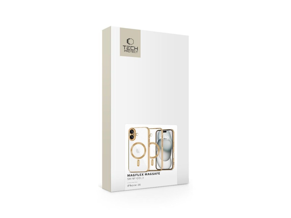Tech-Protect MagFlex MagSafe iPhone 16 Case - Gold