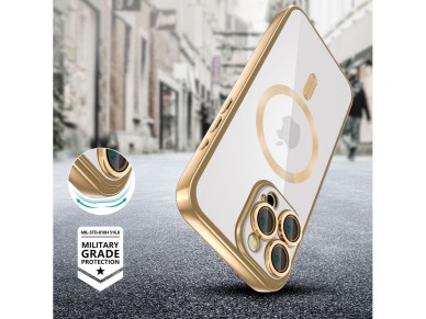 Tech-Protect MagFlex MagSafe Case for iPhone 16 Pro Max - Gold Tech-Protect MagFlex MagSafe Case for iPhone 16 Pro Max - Gold
