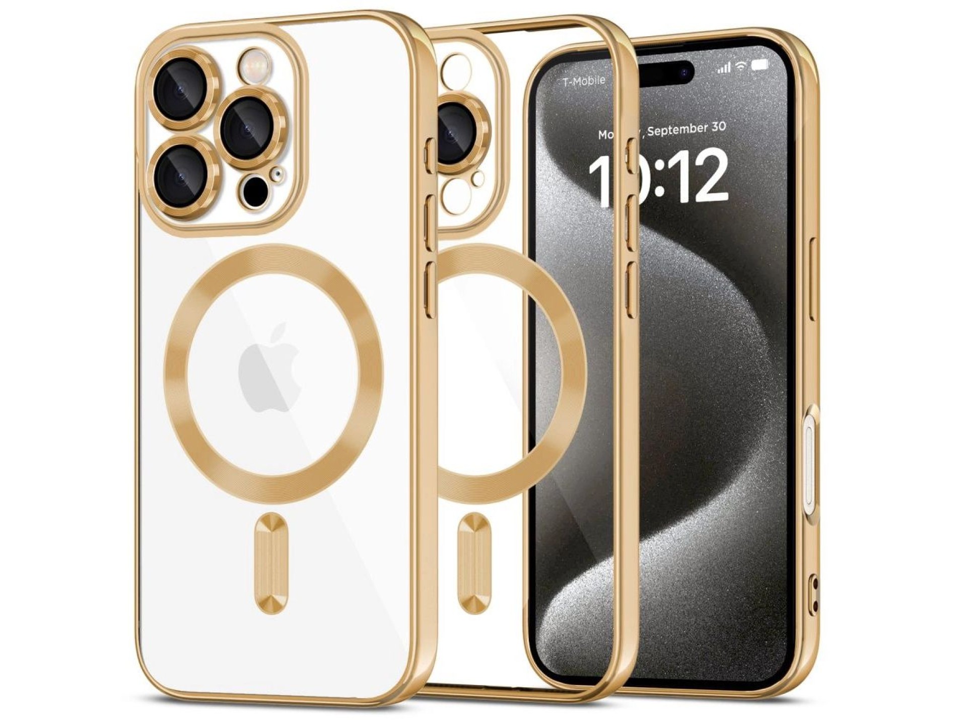 Capa Tech-Protect MagFlex MagSafe para iPhone 16 Pro Max - Dourada
