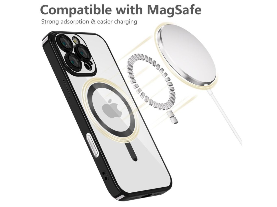 Funda Tech-Protect MagFlex MagSafe para iPhone 16 Pro - Negra