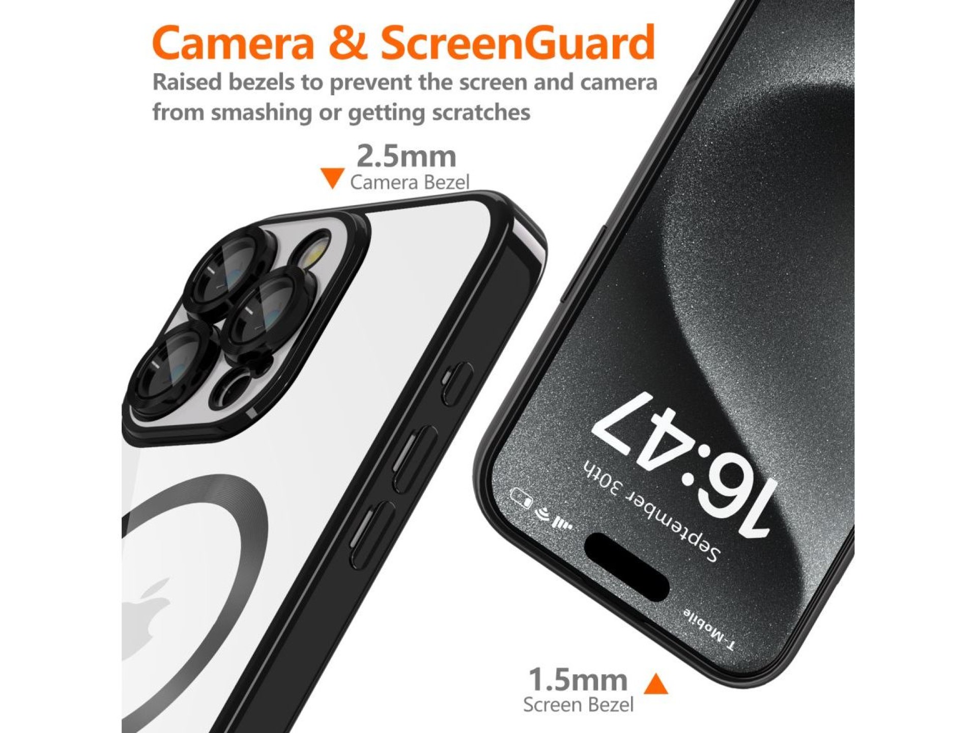 Funda Tech-Protect MagFlex MagSafe para iPhone 16 Pro - Negra