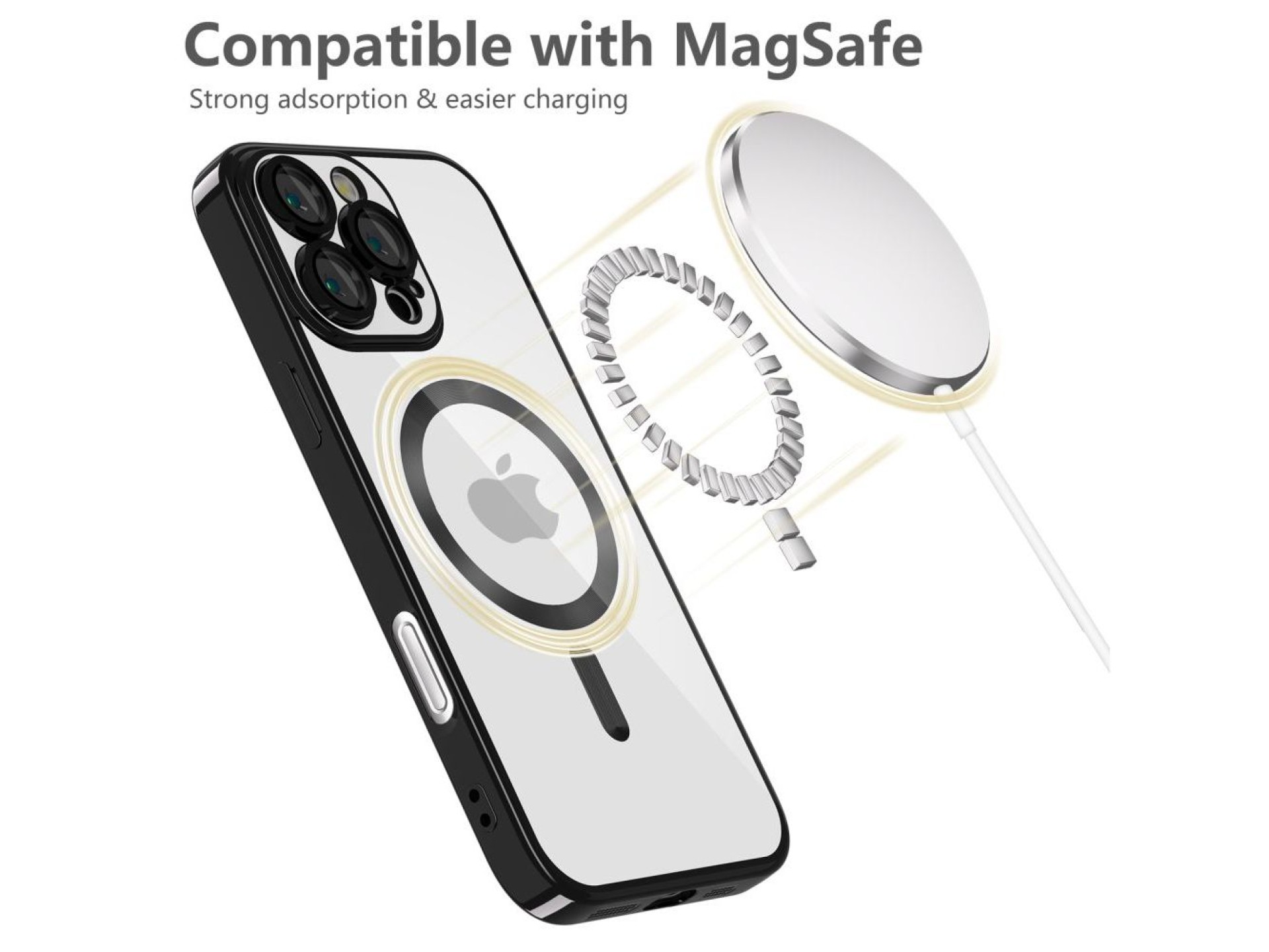 Capa Tech-Protect MagFlex MagSafe para iPhone 16 Pro - Preta