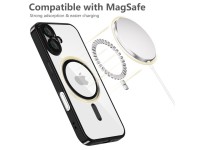 Capa Tech-Protect MagFlex MagSafe para iPhone 16 - Preta Capa Tech-Protect MagFlex MagSafe para iPhone 16 - Preta