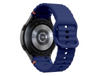 Tech-Protect Silicone Sport Strap for Samsung Galaxy Watch 4 / 5 / 5 Pro / 6 / 7 / FE - Blue Tech-Protect Silicone Sport Strap for Samsung Galaxy Watch 4 / 5 / 5 Pro / 6 / 7 / FE - Blue