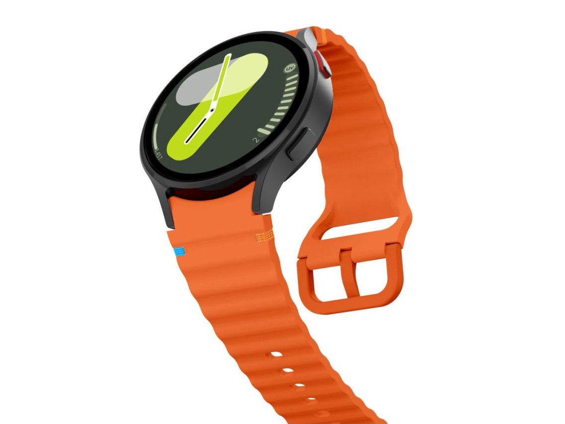 Pulseira esportiva de silicone Tech-Protect para Samsung Galaxy Watch 4 / 5 / 5 Pro / 6 / 7 / FE - L