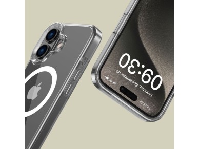Funda Tech-Protect FlexAir Hybrid MagSafe para iPhone 16 - Transparente Funda Tech-Protect FlexAir Hybrid MagSafe para iPhone 16 - Transparente