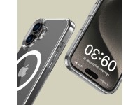 Capa protetora híbrida Tech-Protect Flexair MagSafe para iPhone 16 Plus transparente Capa protetora híbrida Tech-Protect Flexair MagSafe para iPhone 16 Plus transparente