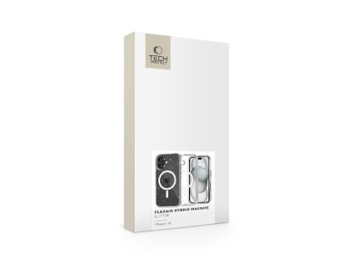 Tech-Protect FlexAir Hybrid MagSafe iPhone 16 Case - Clear Tech-Protect FlexAir Hybrid MagSafe iPhone 16 Case - Clear