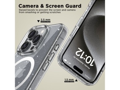 Tech-Protect FlexAir Hybrid MagSafe Case for iPhone 16 Pro Max - Clear Tech-Protect FlexAir Hybrid MagSafe Case for iPhone 16 Pro Max - Clear