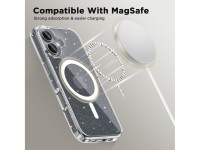Tech-Protect FlexAir Hybrid MagSafe iPhone 16 Case - Clear Tech-Protect FlexAir Hybrid MagSafe iPhone 16 Case - Clear