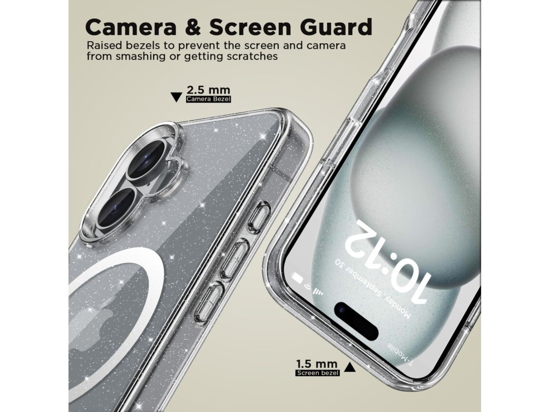 Tech-Protect FlexAir Hybrid MagSafe iPhone 16 Case - Clear