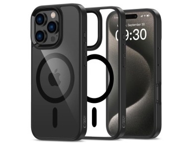 Tech-Protect MagMat MagSafe iPhone 16 Pro Case - Clear Tech-Protect MagMat MagSafe iPhone 16 Pro Case - Clear