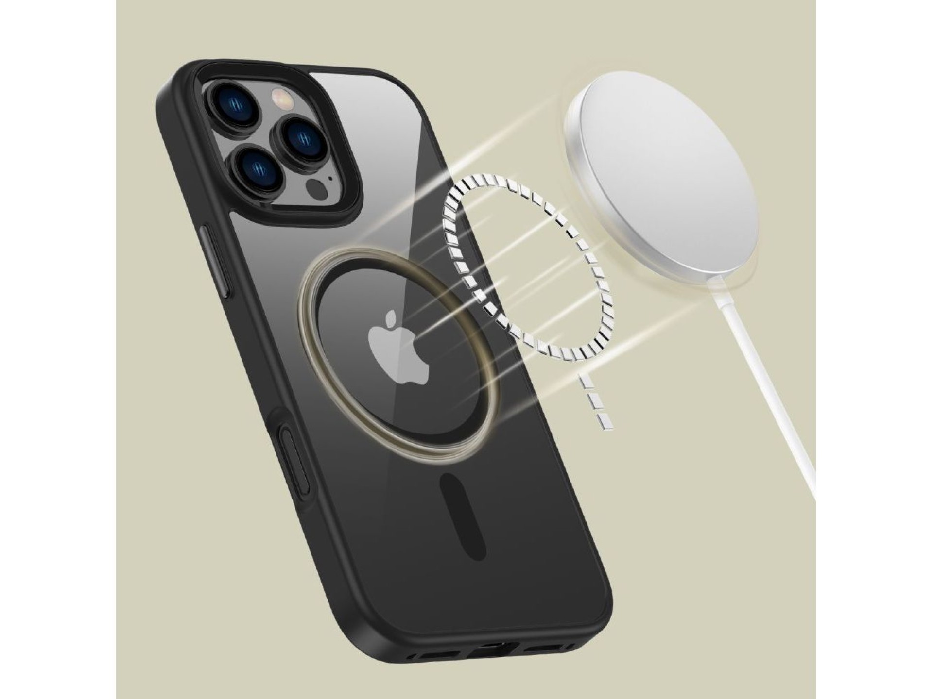 Tech-Protect MagMat MagSafe Case for iPhone 16 Pro Max - Clear