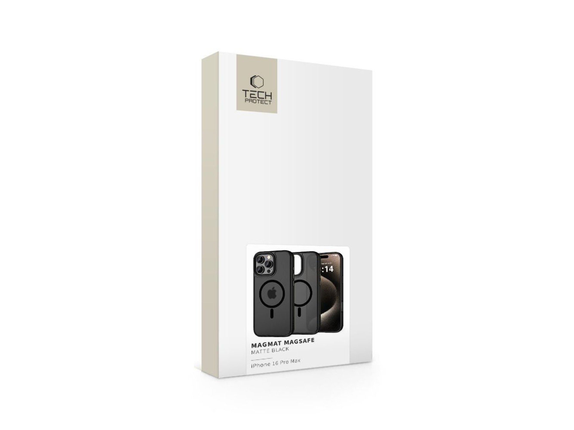 Capa Tech-Protect MagMat MagSafe para iPhone 16 Pro Max - Preta