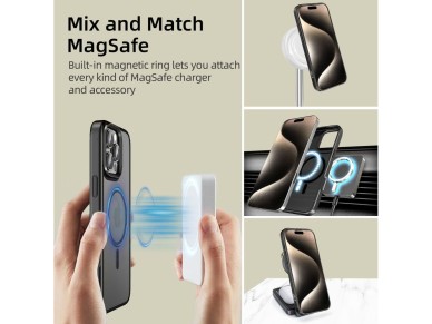 Funda Tech-Protect MagMat MagSafe para iPhone 16 Pro - Negra Funda Tech-Protect MagMat MagSafe para iPhone 16 Pro - Negra