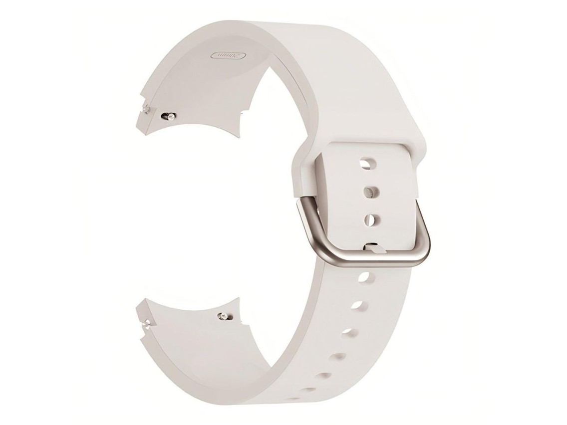 Correa de silicona Tech-Protect para Samsung Galaxy Watch 4 / 5 / 5 Pro / 6 / 7 / FE - Beige