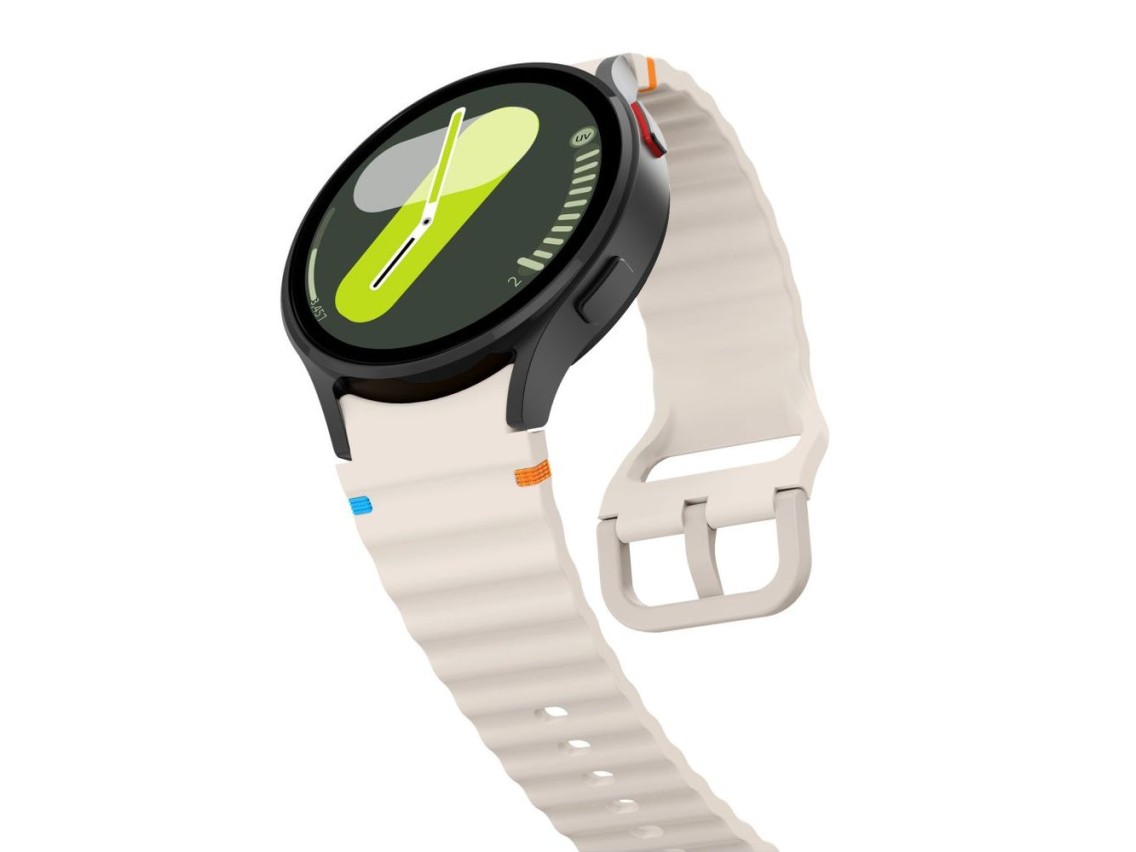 Pulseira esportiva de silicone Tech-Protect para Samsung Galaxy Watch 4 / 5 / 5 Pro / 6 / 7 / FE - B