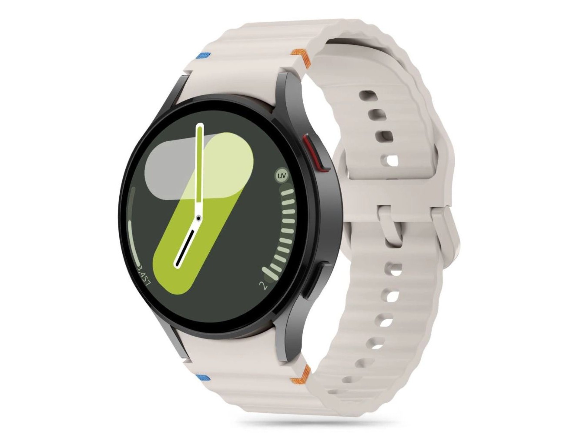 Pulseira esportiva de silicone Tech-Protect para Samsung Galaxy Watch 4 / 5 / 5 Pro / 6 / 7 / FE - B
