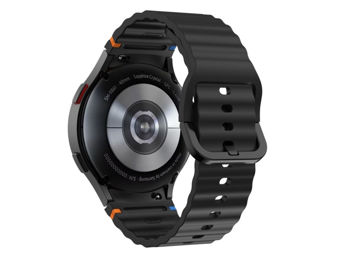 Pulseira esportiva de silicone Tech-Protect para Samsung Galaxy Watch 4 / 5 / 5 Pro / 6 / 7 / FE - P