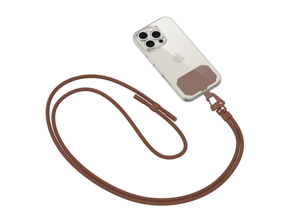 Tech-Protect C5S Rope Crossbody Strap Leash - Brown