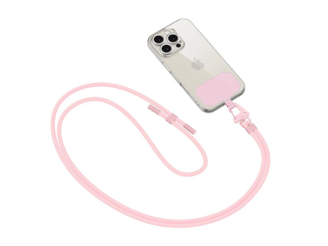 Tech-Protect C5S Rope Crossbody Strap Leash - Pink