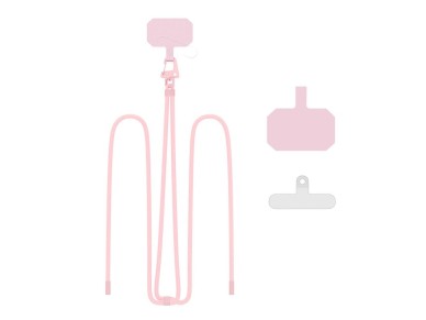 Tech-Protect C5S Rope Crossbody Strap Leash - Pink