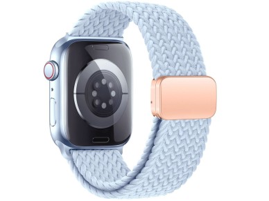 Tech-Protect Nylonmag Strap for Apple Watch 4 / 5 / 6 / 7 / 8 / 9 / SE (38 / 40 / 41 mm) - Blue