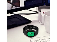 Pulseira de silicone Tech-Protect para Samsung Galaxy Watch 4 / 5 / 5 Pro / 6 / 7 / FE - Preta