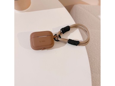 Tech-Protect Silicone Rope Case for Apple AirPods Pro 1 / 2 - Brown Tech-Protect Silicone Rope Case for Apple AirPods Pro 1 / 2 - Brown