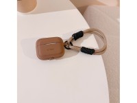 Tech-Protect Silicone Rope Case for Apple AirPods Pro 1 / 2 - Brown Tech-Protect Silicone Rope Case for Apple AirPods Pro 1 / 2 - Brown