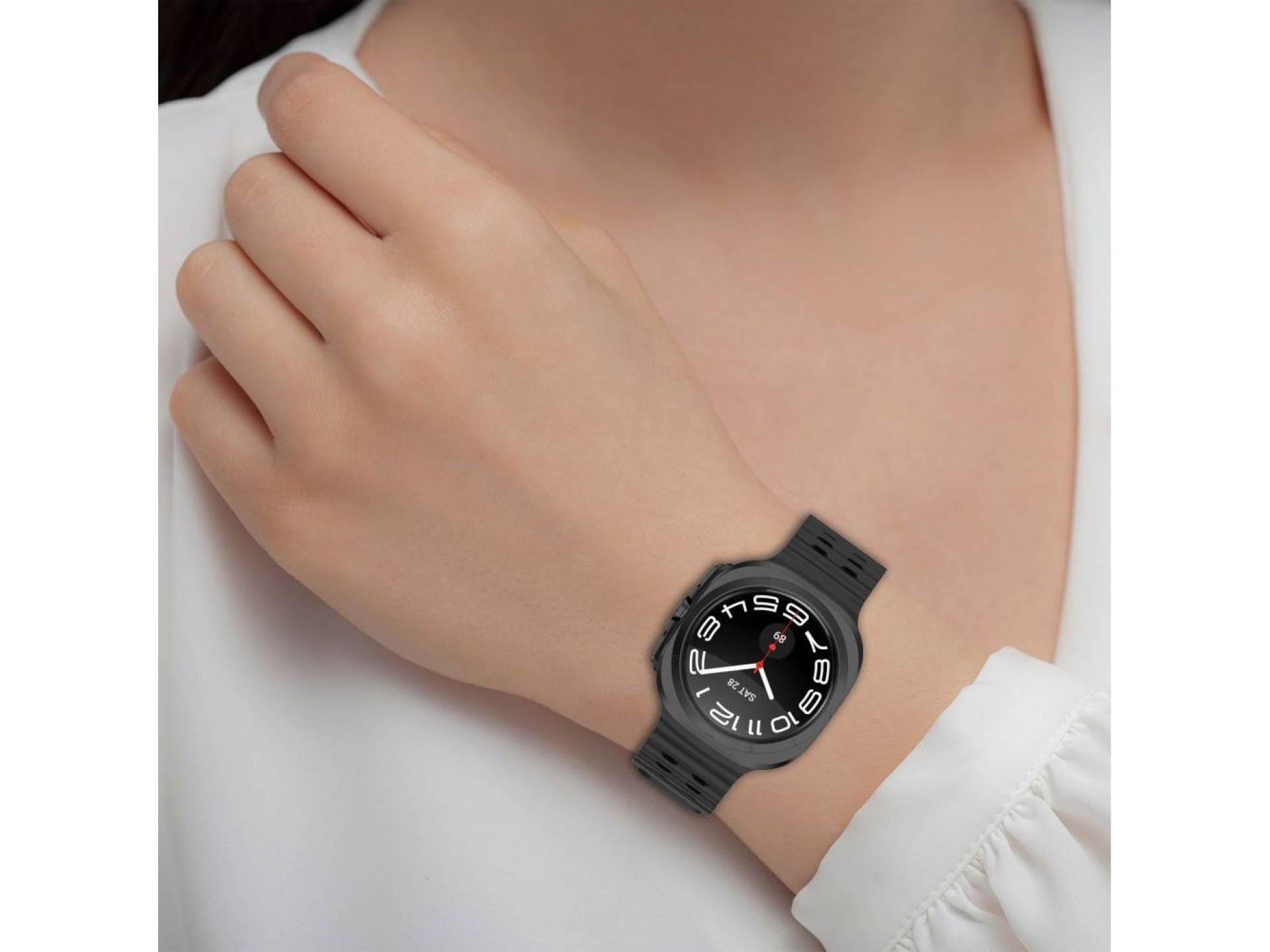 Pulseira Tech-Protect IconBand Pro para Samsung Galaxy Watch Ultra (47 mm) - Preta