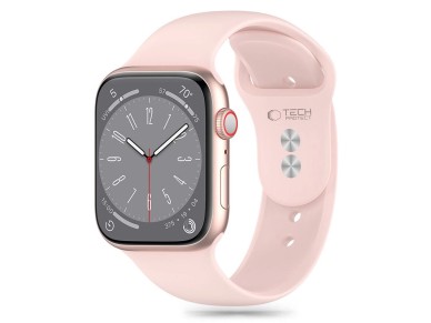 Correa de silicona Tech-Protect para Apple Watch 4 / 5 / 6 / 7 / 8 / 9 / SE (38 / 40 / 41 mm) - Rosa Correa de silicona Tech-Protect para Apple Watch 4 / 5 / 6 / 7 / 8 / 9 / SE (38 / 40 / 41 mm) - Rosa