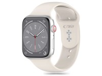 Tech-Protect Silicone Strap for Apple Watch 4 / 5 / 6 / 7 / 8 / 9 / SE (38 / 40 / 41 mm) - Beige Tech-Protect Silicone Strap for Apple Watch 4 / 5 / 6 / 7 / 8 / 9 / SE (38 / 40 / 41 mm) - Beige