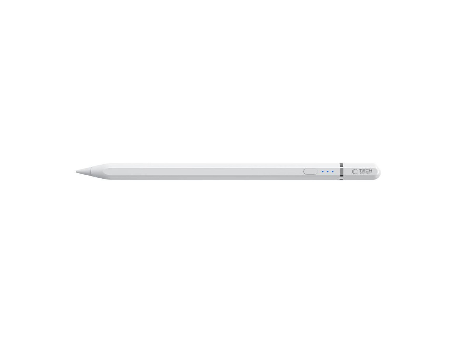Lápiz óptico magnético digital Tech-Protect 3 para iPad y tablet - Blanco