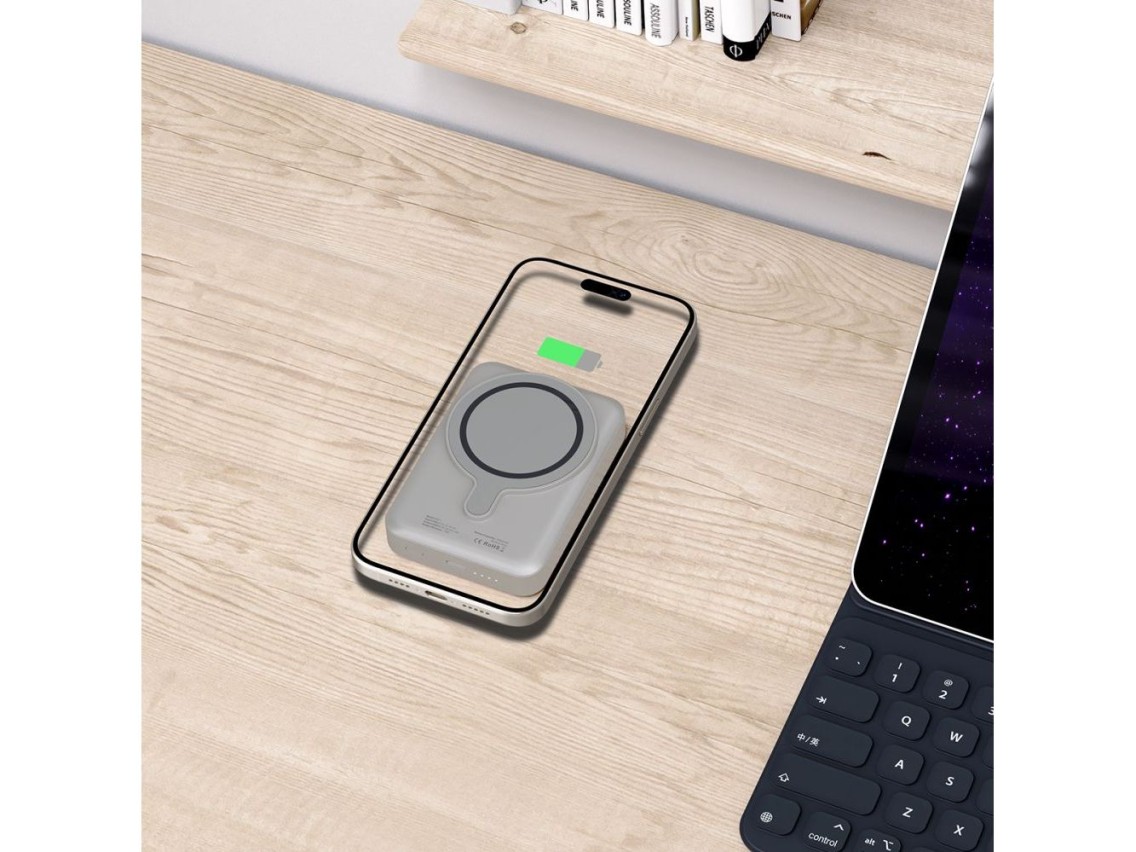 Powerbank Tech-Protect PB11 LifeMag MagSafe 10000 mAh - titanio
