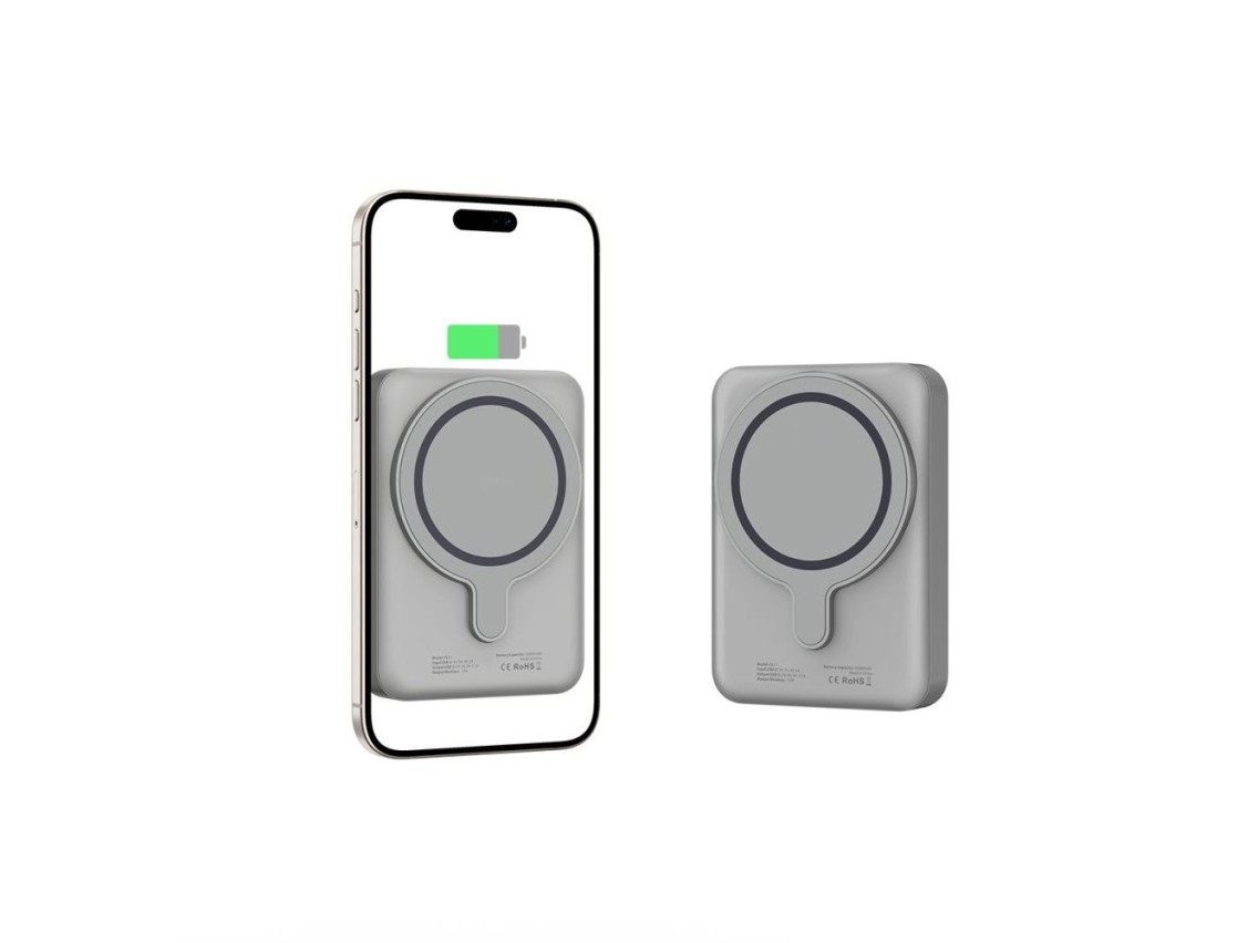 Powerbank Tech-Protect PB11 LifeMag MagSafe 10000 mAh - titanio