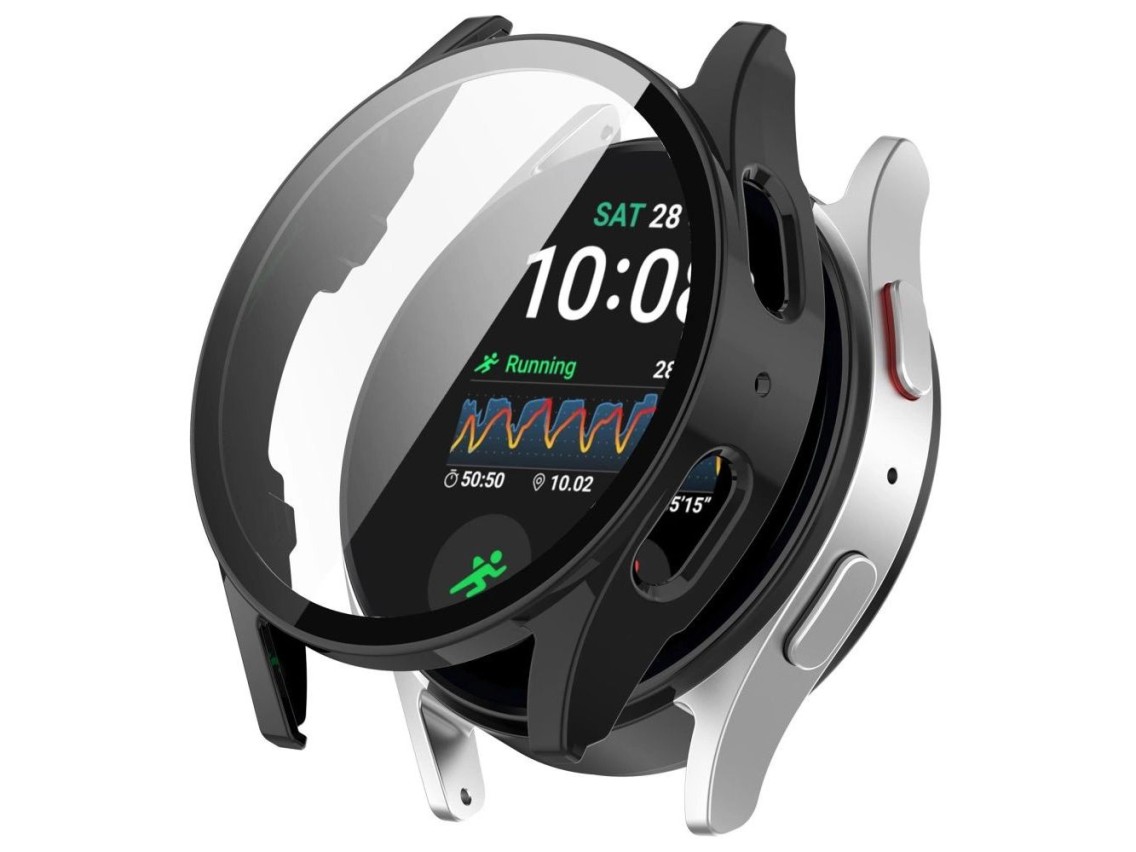 Capa Tech-Protect Defense360 para Samsung Galaxy Watch 7 (44 mm) - Preta