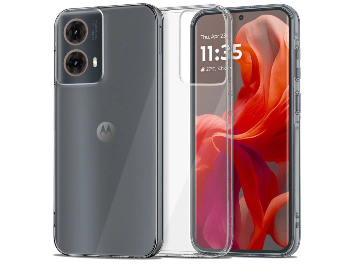Tech-Protect FlexAir Motorola Moto G85 5G Case - Transparent