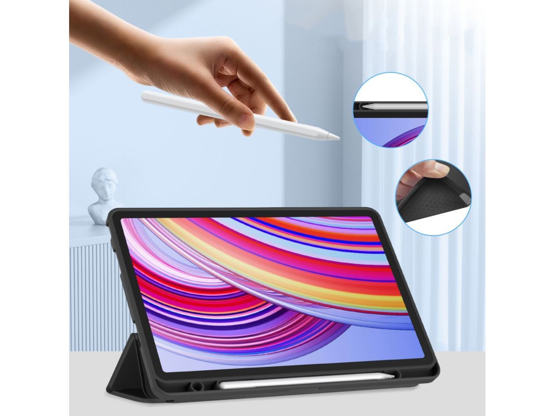 Capa Tech-Protect SC Pen para Xiaomi Redmi Pad Pro 12.1