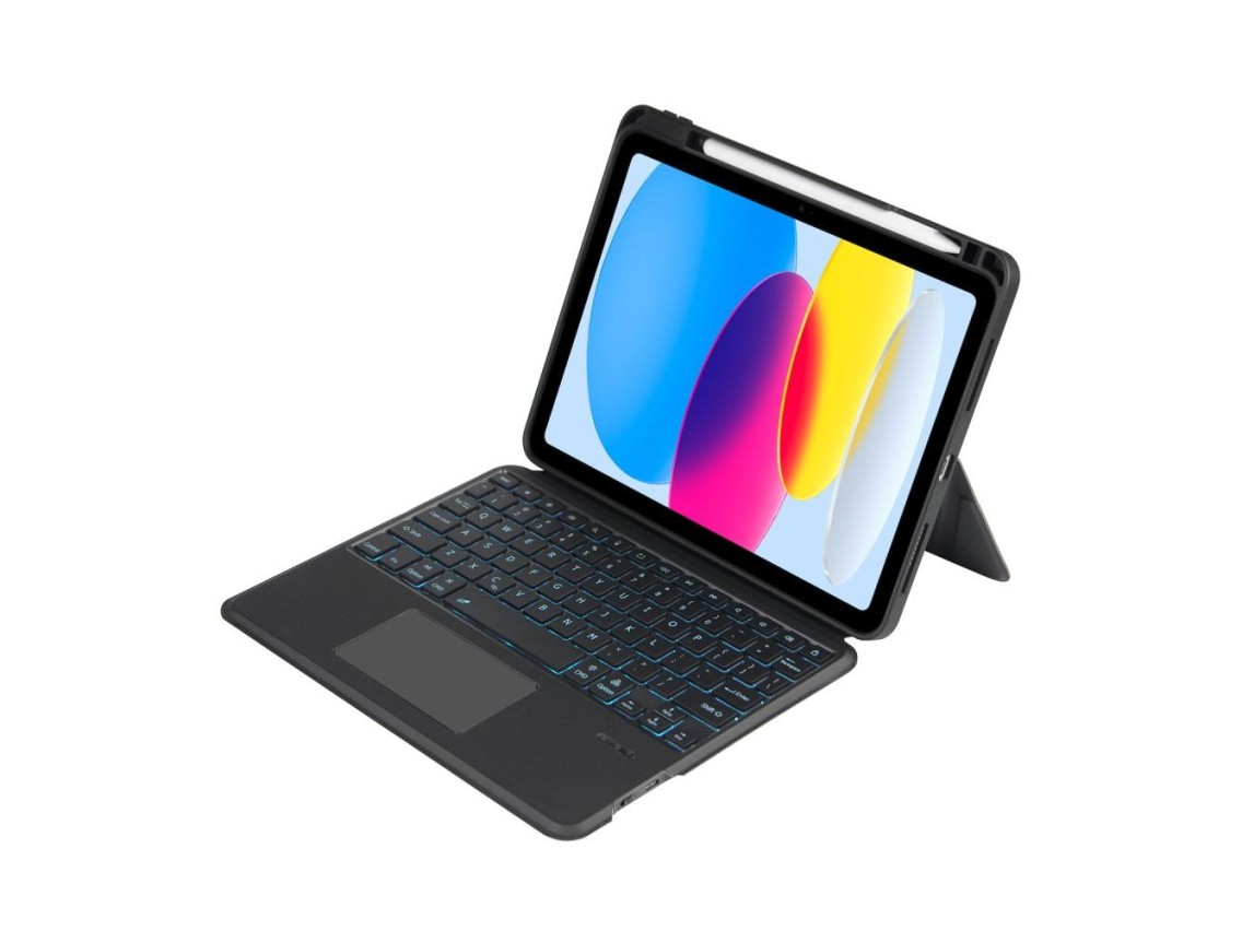Capa Tech-Protect SC Mag Pen + Teclado para iPad 10.9" 10ª Geração (2022) - Preta