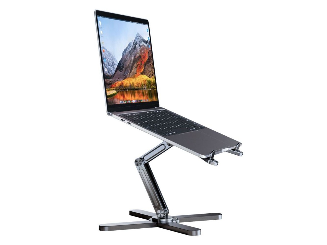 Suporte universal Tech-Protect ULS200 para laptops de até 16" - cinza