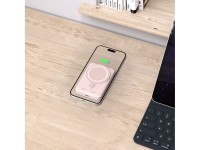 Tech-Protect LifeMag PB11 Powerbank with MagSafe 10000mAh 15W USB-C port - pink + USB-C cable Tech-Protect LifeMag PB11 Powerbank with MagSafe 10000mAh 15W USB-C port - pink + USB-C cable