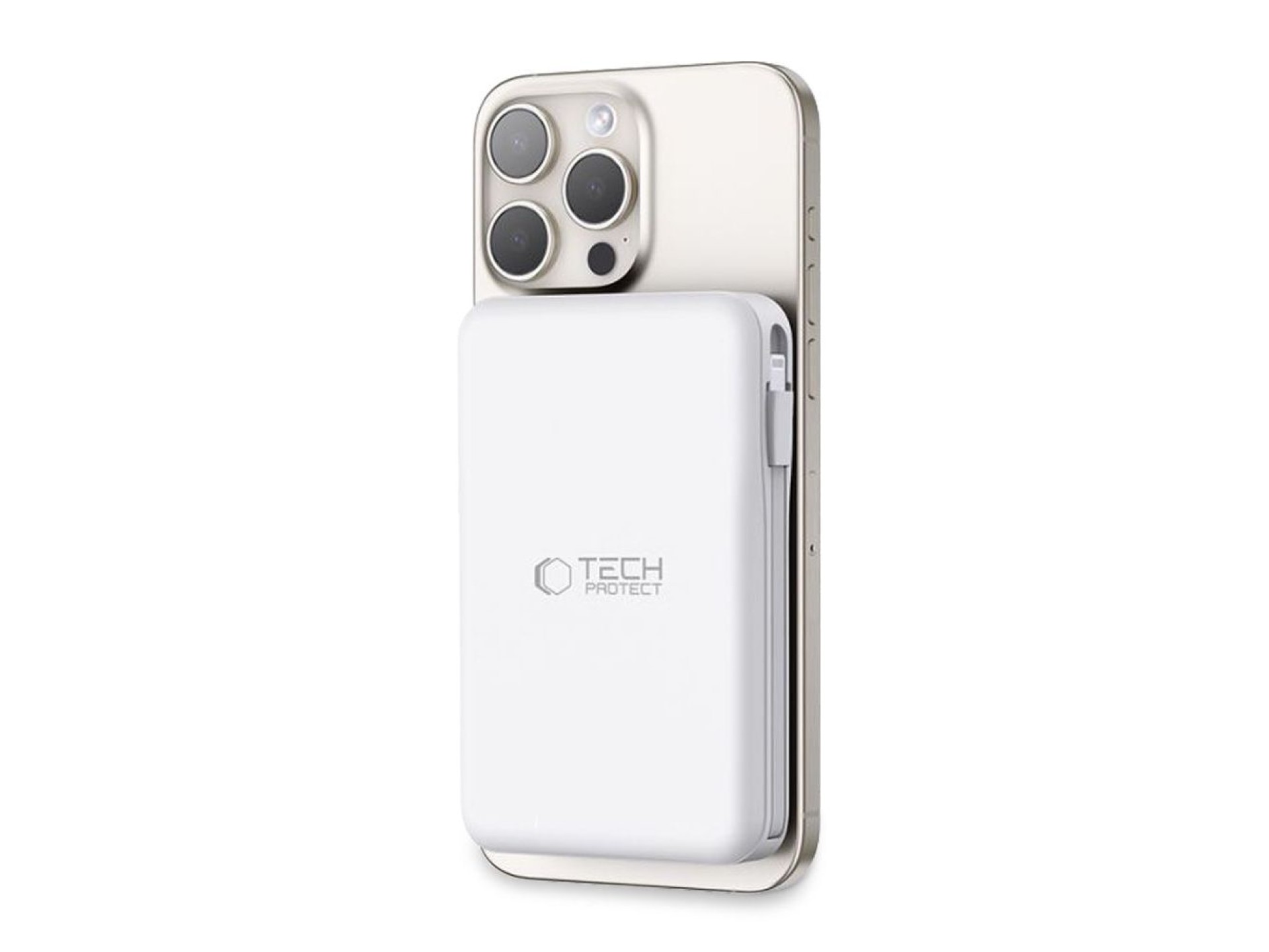 Tech-Protect LifeMag PB31 Power Bank with MagSafe 10000mAh 15W USB-C / USB-A / Built-in USB-C / Ligh
