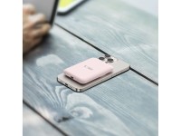 Tech-Protect LifeMag PB10 Powerbank com MagSafe 5000mAh 15W e porta USB-C - rosa + cabo USB-C Tech-Protect LifeMag PB10 Powerbank com MagSafe 5000mAh 15W e porta USB-C - rosa + cabo USB-C