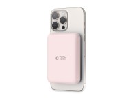 Tech-Protect LifeMag PB11 Powerbank with MagSafe 10000mAh 15W USB-C port - pink + USB-C cable Tech-Protect LifeMag PB11 Powerbank with MagSafe 10000mAh 15W USB-C port - pink + USB-C cable