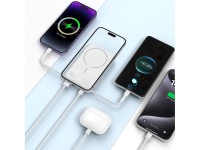 Tech-Protect LifeMag PB31 Power Bank with MagSafe 10000mAh 15W USB-C / USB-A / Built-in USB-C / Ligh Tech-Protect LifeMag PB31 Power Bank with MagSafe 10000mAh 15W USB-C / USB-A / Built-in USB-C / Ligh