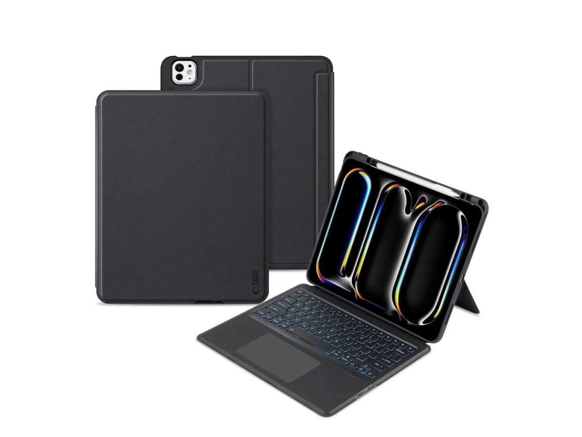Tech-Protect SC Mag Pen + Teclado para iPad Pro 13" 7ª geração (2024) - preto