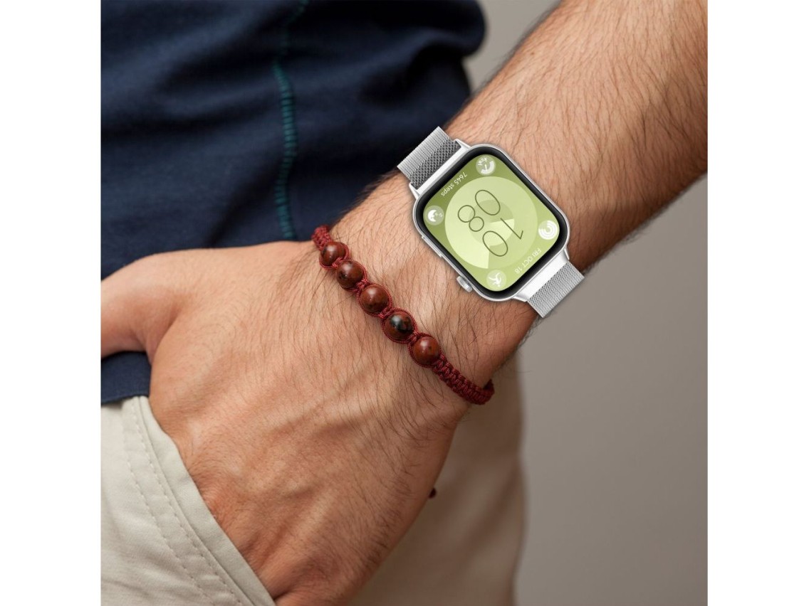 Tech-Protect MilaneseBand para Huawei Watch Fit 3 - Preto